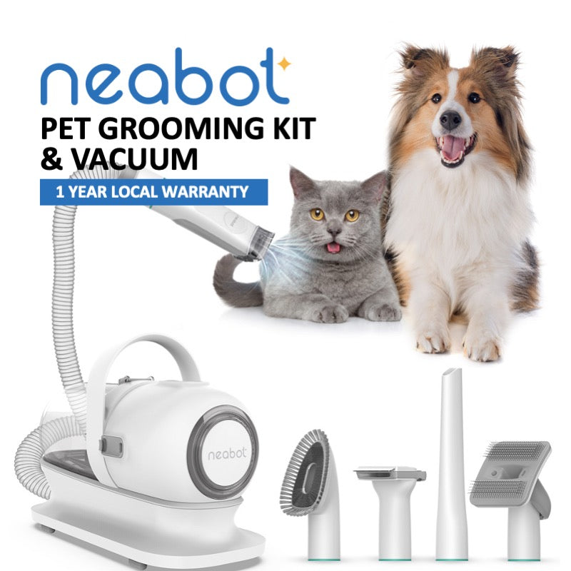 Neabot P1 orders Pro Pet Grooming Kit & Vacuum.