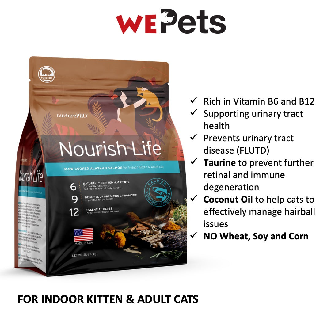 Nurture Pro Nourish Life cat food WePets