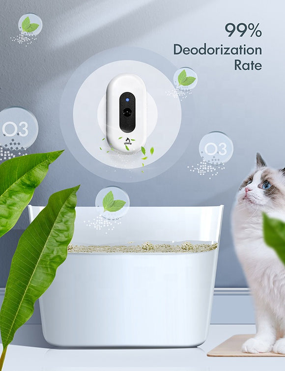 Smart Pet Odor Eliminator / Cat Litter Box / toilet Deodorant Device