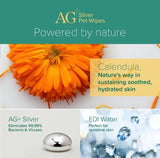 Nurture Pro AG Silver Pet Wipes 100pcs - Baby Powder