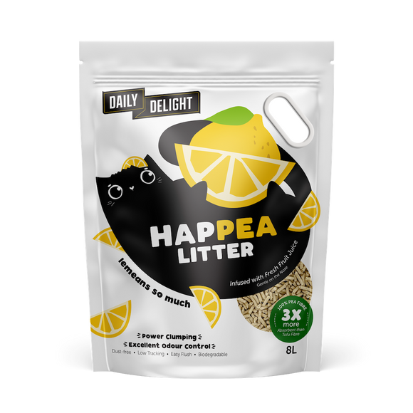 Happea Lemon Cat Litter 8L
