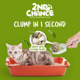 Kit Cat 2nd Chance / Second Chance Black Tea Cat Litter (2.5kg x 6 bags)