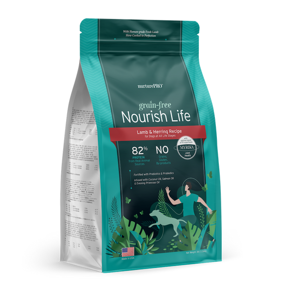 Nurture Pro Nourish Life Lamb & Herring Recipe Grain-Free Dry Dog Food