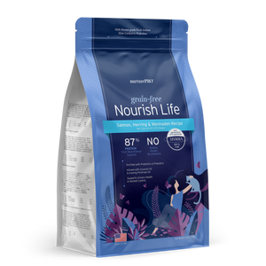 Nurture Pro Nourish Life Salmon, Herring & Menhaden Recipe Grain-Free Dry Cat Food (1kg/4.99kg)