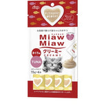 Aixia Miaw Miaw Creamy Cat Treats (15g x 4 sachets)