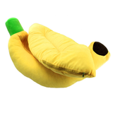 Banana-Shaped Pet bed  for Dogs and Cats with removable cover