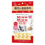 Aixia Miaw Miaw Creamy Cat Treats (15g x 4 sachets)