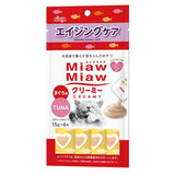 Aixia Miaw Miaw Creamy Cat Treats (15g x 4 sachets)