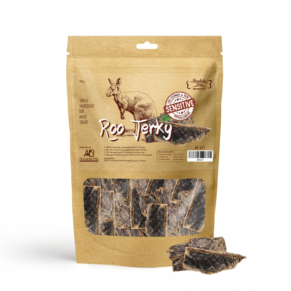 Absolute Bites Air Dried Roo Jerky (90g)