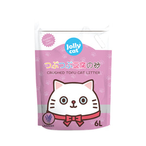 Jolly Cat Crushed Tofu Litter 6L - Lavender
