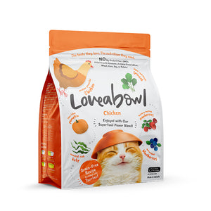 Loveabowl Chicken Grain Free Dry Cat Food