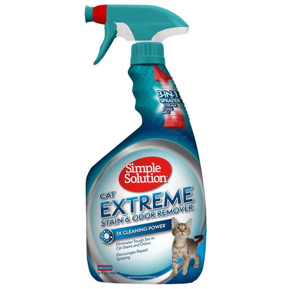 Simple Solution Extreme Cat Stain & Odor Remover Spray 945ml