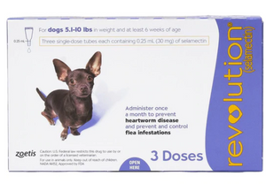 Revolution For Extra Small Dogs 2.6kg to 5kg