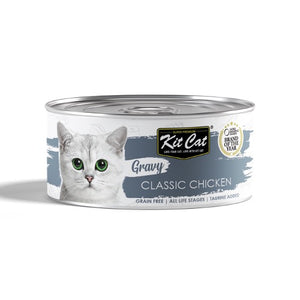 Kit Cat Gravy Classic Chicken Canned Cat Food 70g