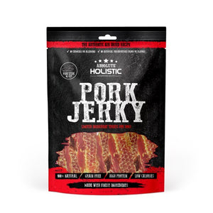 Absolute Holistic Pork Jerky (Steak)Grain Free Dog Treats 100g