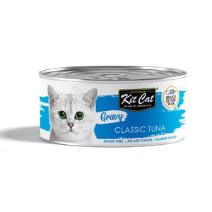 Kit Cat Gravy Classic Tuna Canned Cat Food 70g
