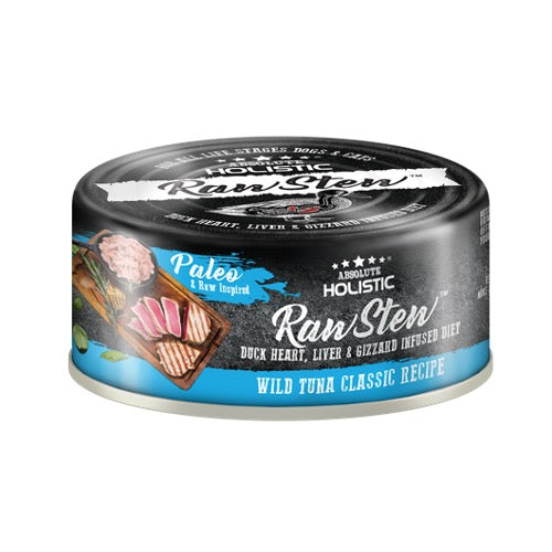 Absolute Holistic Raw Stew Wild Tuna Classic Canned Food 80g
