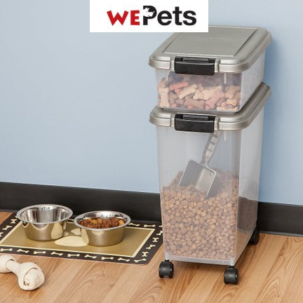 Airtight Pet Food storage container for Dog/cats kibbles 10L