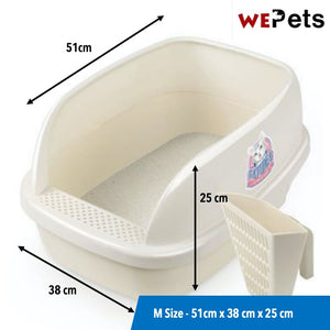 Cat Litter Box Semi-Close M / XL