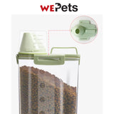 3L Air tight food container food storage for pet kibbles / rice dispenser / cereal storage