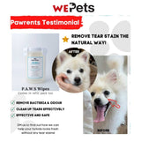 Pet's Activated Water Sanitizer (P.A.W.S) Wipes
