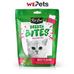 [Bundle of 3] Kit Cat Breath Bites Cats and Kitten Dental Care