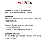 For Furry Friends Pump Pump Floor Cleaner for pets