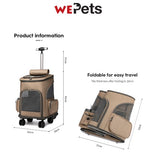 Pet backpack/trolley Carrier for dogs/cats/ small animals