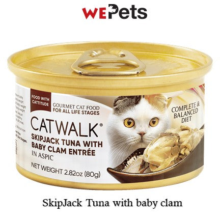 Catwalk SkipJack Tuna with baby clams 80g