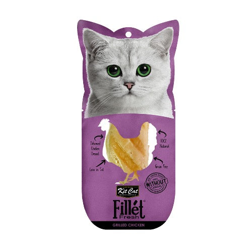Kit Cat Fillet Fresh Grilled Chicken Cat Treat 30g