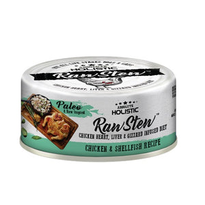 Absolute Holistic Raw Stew Chicken & Shellfish Canned Food 80g