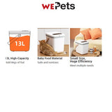 Vacuum grain storage barrel 13L 6KGS cat dog pet food retain freshness storage bucket container