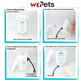 Pet's Activated Water Sanitizer (P.A.W.S) Wipes