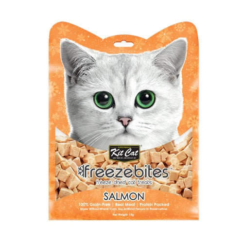 Kit Cat Freeze Bites Salmon Grain Free Cat Treats 20g