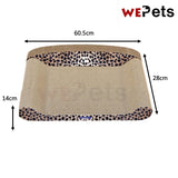 [Leopard Design] Cat Scratch Board / Large Bed with high density corrugated board