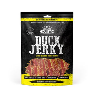 Absolute Holistic Duck Jerky (Steak)Grain Free Dog Treats 100g