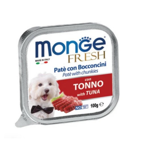 Monge Dog Fresh Tuna Pate Tray