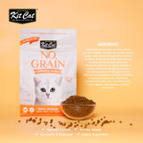 Kit Cat No Grain Dry Cat Food - Chicken & Salmon