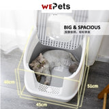 Cat Litter Box Fully enclosed [XL Size]