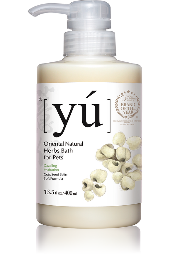 YU Coix Seed Satin Soft Formula Shampoo 400ml