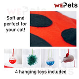 Ladybug Toy Mat for Cats and kittens