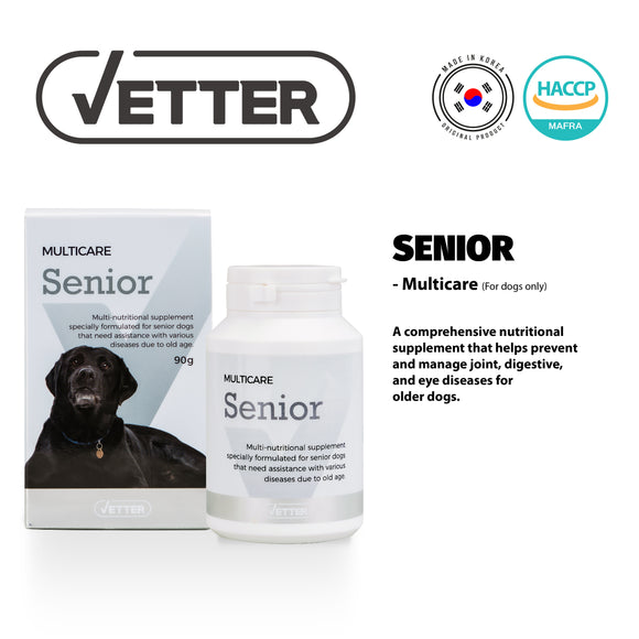 VETTER Senior Multicare  Supplements for Dogs
